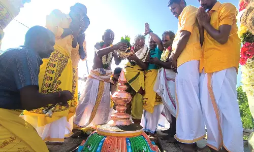 அன்னூரில் இன்று ஸ்ரீராயபெருமாள் கோவில் கும்பாபிஷேகம்