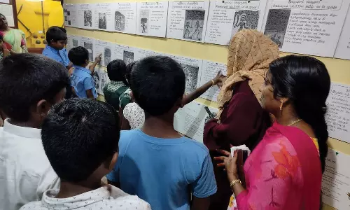 கன்னியாகுமரி அரசு அருங்காட்சியகத்தில் உலக மரபு வார சிறப்பு நடுகற்கள் கண்காட்சி