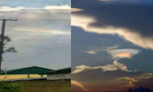 மணிப்பூரில் மர்ம பொருள் பறந்ததால் பரபரப்பு