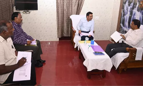 கள்ளக்குறிச்சியில் ஆய்வு நாடாளுமன்ற தேர்தலை அமைதியாக நடத்த முன்னேற்பாடு பணிகளை மேற்கொள்ள வேண்டும் - கலெக்டருக்கு தலைமை தேர்தல் அதிகாரி அறிவுரை