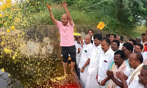 கந்தனேரி, இறைவன்காடு ஏரிகள் நிரம்பியது