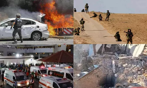 காசா முழுவதும் இஸ்ரேல் தாக்குதல்- ஆஸ்பத்திரிகளில் ஆயிரக்கணக்கான நோயாளிகள் தவிப்பு