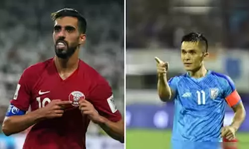 உலகக் கோப்பை கால்பந்து தகுதி சுற்று: இந்தியா- கத்தார் இன்று மோதல்