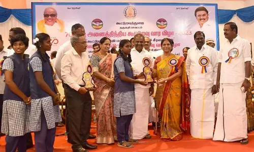 கூட்டுறவு வார விழாவில்   ரூ.15.36 கோடி மதிப்பில் நலத்திட்ட உதவிகள்