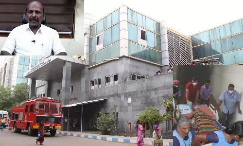 சேலம் அரசு மருத்துவமனையில் மின்கசிவு காரணமாக தீ விபத்து ஏற்பட்டது- அமைச்சர் தகவல்