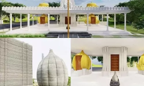 ஐதராபாத்தில் உலகிலேயே முதல்முறையாக 3டி வடிவமைப்பில் கோவில்