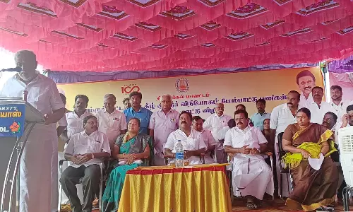 நிலக்கோட்டை, திண்டுக்கல் பகுதிக்கு வைகை அணையிலிருந்து குடிநீர் திட்டம் -அமைச்சர் இ.பெரியசாமி பேச்சு