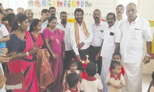 மங்காட்டு கடை பகுதியில் ரூ.9.90 லட்சம் மதிப்பீட்டில் அங்கன்வாடி கட்டிடம்