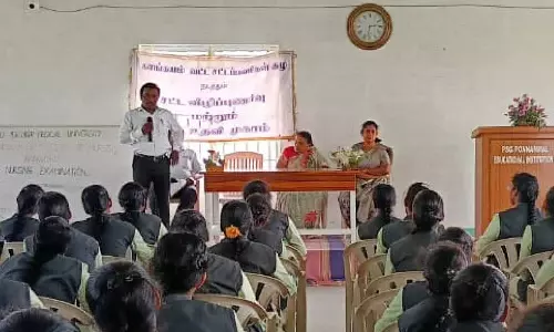 காங்கயத்தில் பெண்கள் சட்ட விழிப்புணர்வு முகாம்