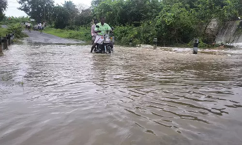 மேட்டுப்பாளையத்தில் கொட்டி தீர்த்த கனமழை