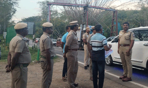 கோவை சரக டி.ஜ.ஜி. சரவணசுந்தர் திடீர் ஆய்வு