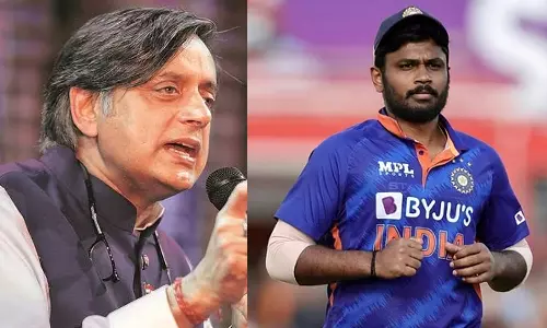 சஞ்சு சாம்சனை தேர்வு செய்யாதது ஏன்? தேர்வுக்குழு விளக்கம் அளிப்பது அவசியம்- சசி தரூர்