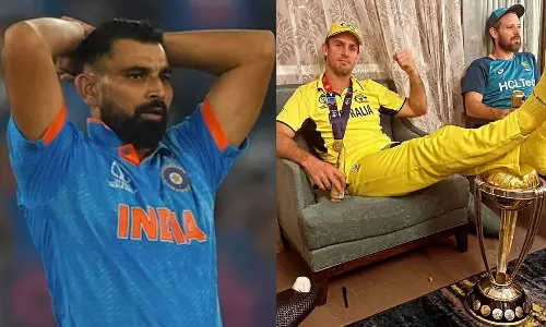 உலக கோப்பை மீது கால் வைத்தது மனதை காயப்படுத்தியது... முகமது சமி