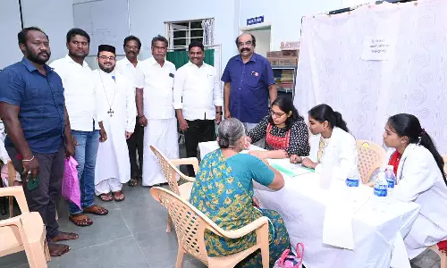 பிம்ஸ் மருத்துவமனை சுகாதார மையத்தில் இலவச மருத்துவ முகாம்