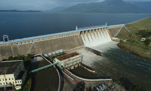 பவானிசாகர் அணையின் நீர்மட்டம் 2 நாளில் 4 அடி உயர்ந்தது