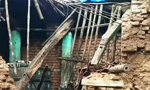 தொடர் மழையால் 16 வீடுகள் சேதம்