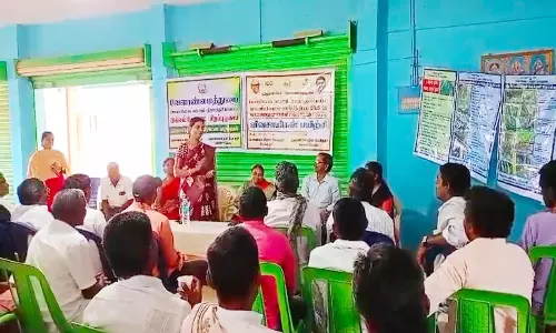 இயற்கை விவசாயம் செய்வது குறித்து பயிற்சி