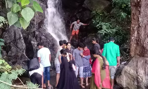 ஏற்காட்டில் கனமழை: மலைப்பாதையில் அருவிகளில் ஆர்ப்பரித்து கொட்டும் தண்ணீர்