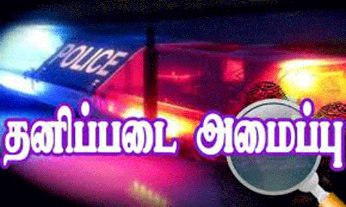தனிப்படை அமைத்து போலீசார் தீவிர விசாரணை
