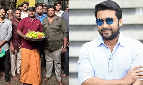 சூர்யா விரைவில் குணமடைய வேண்டி ரசிகர்கள் சிறப்பு வழிபாடு