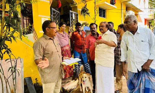 புதிய சாலை அமைக்க கென்னடி எம்.எல்.ஏ. நடவடிக்கை