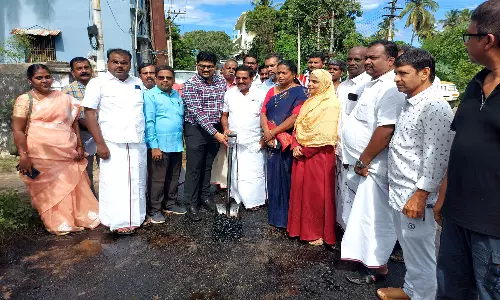 நாகர்கோவில் மாநகராட்சியில் ரூ.1.86 கோடி மதிப்பில் சாலை பணிகள்