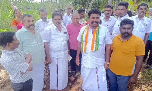 வீரகேரளம்புதூரில் எம்.எல்.ஏ. ஆய்வு