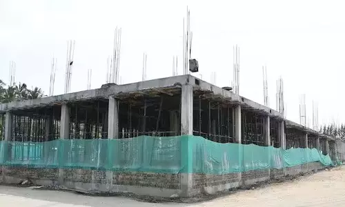 திருப்பூர் கோவில்வழி பஸ் நிலைய கட்டுமான பணிகள் தீவிரம்