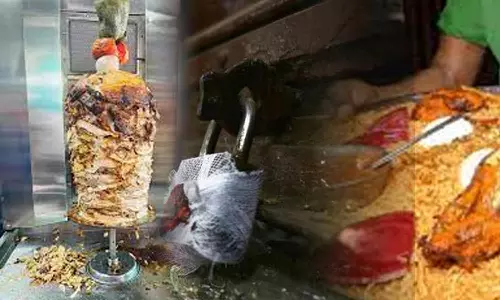 148 ஷவர்மா ஓட்டல்களுக்கு சீல்