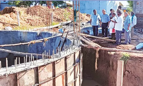 தேனி மாவட்டத்தில் அம்ரூட் 2.0, மேம்பாட்டுத் திட்டங்கள் -  பேரூராட்சிகளின் கூடுதல் இயக்குநர் ஆய்வு