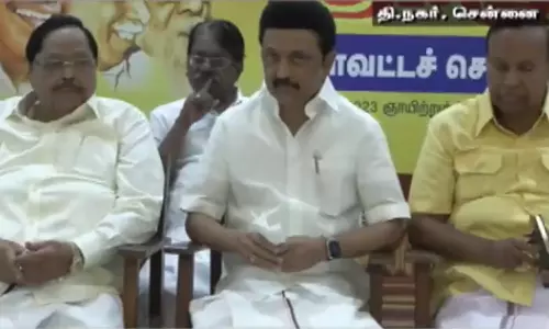 பாராளுமன்ற தேர்தல் கூட்டணி, தொகுதிப் பங்கீட்டை தலைமை பார்த்துக் கொள்ளும்: மு.க.ஸ்டாலின் பேச்சு