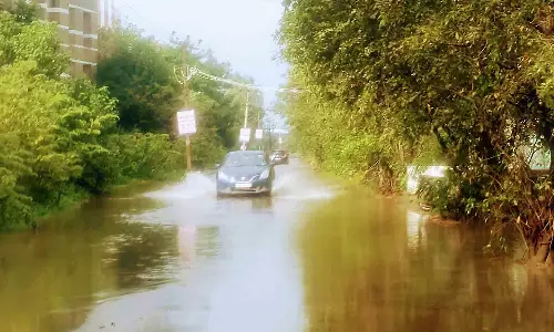 வாய்க்கால்கள் ஆக்கிரமிப்பால் சாலைகளில் பெருக்கெடுத்து ஓடும் மழைநீர்