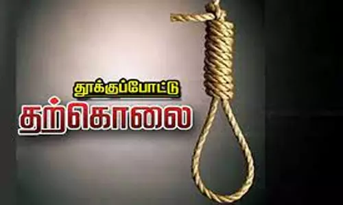 குடும்ப பிரச்சினை பெட்ரோல் நிலைய ஊழியர்தூக்குப்போட்டு தற்கொலை