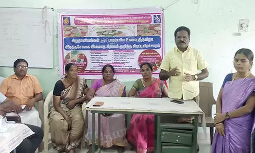 வேதாரண்யத்தில், சிறுதானியங்கள்- பாரம்பரிய உணவு திருவிழா