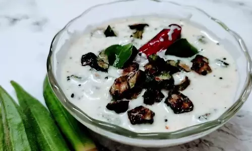 வித்தியாசமான வெண்டைக்காய் ரெய்தா