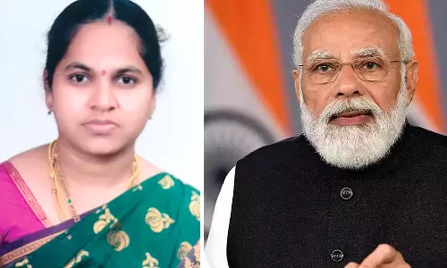 பிரதமருக்கு தினமும் கடிதம் அனுப்பும் நிறைமாத கர்ப்பிணி பெண்