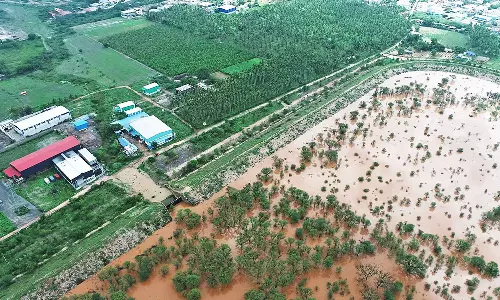 கோவை அருகே 32 ஆண்டுகளுக்கு பிறகு நிரம்பும் சின்னவேடம்பட்டி ஏரி