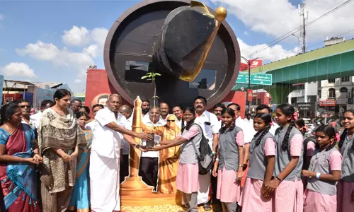 சேலம் மாவட்டத்திற்கு முத்தமிழ்த்தேர்– அலங்கார ஊர்தி வருகை