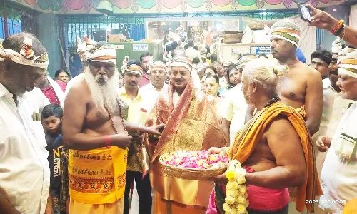 கொளத்தூர் சிவன் கோவிலில் மகாதீபம்