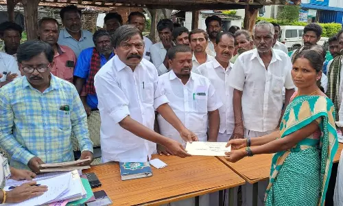 மலைக் கிராம மக்களின் கோரிக்கையை  நிறைவேற்றிய எம்.எல்.ஏ. ஏ.ஜி.வெங்கடாசலம்