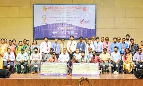 மணக்குள விநாயகர் என்ஜினீயரிங் கல்லூரியில்ஹேக் எலைட்-ஹக்கதான் நிகழ்ச்சி