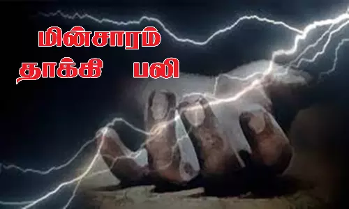 மின்சாரம் தாக்கி விவசாயி பலி