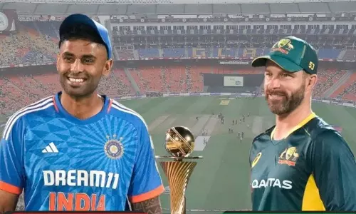 3-வது டி20 போட்டி: டாஸ் வென்ற ஆஸ்திரேலிய அணி முதலில் பந்துவீச்சு தேர்வு