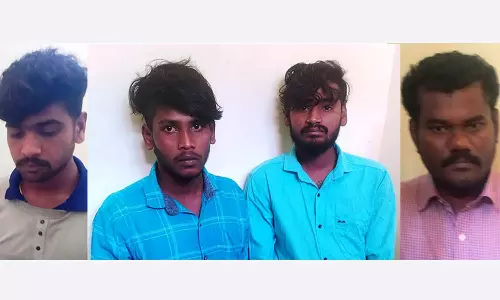 கிருஷ்ணகிரி, தருமபுரி மாவட்டங்களில் பல்வேறு குற்றச்செயல்களில் ஈடுபட்ட 4 பேர் கைது