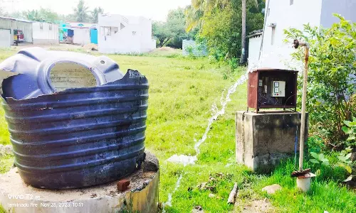 பழுதடைந்த குடிநீர் தொட்டி