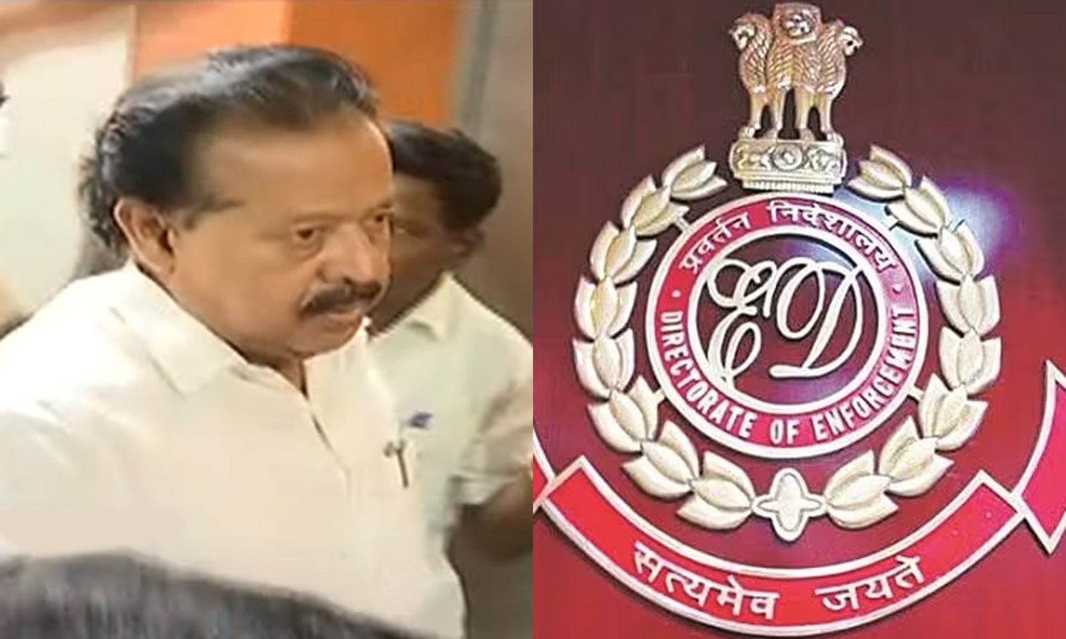 அமலாக்கத்துறை அலுவலகத்தில் அமைச்சர் பொன்முடி ஆஜர்