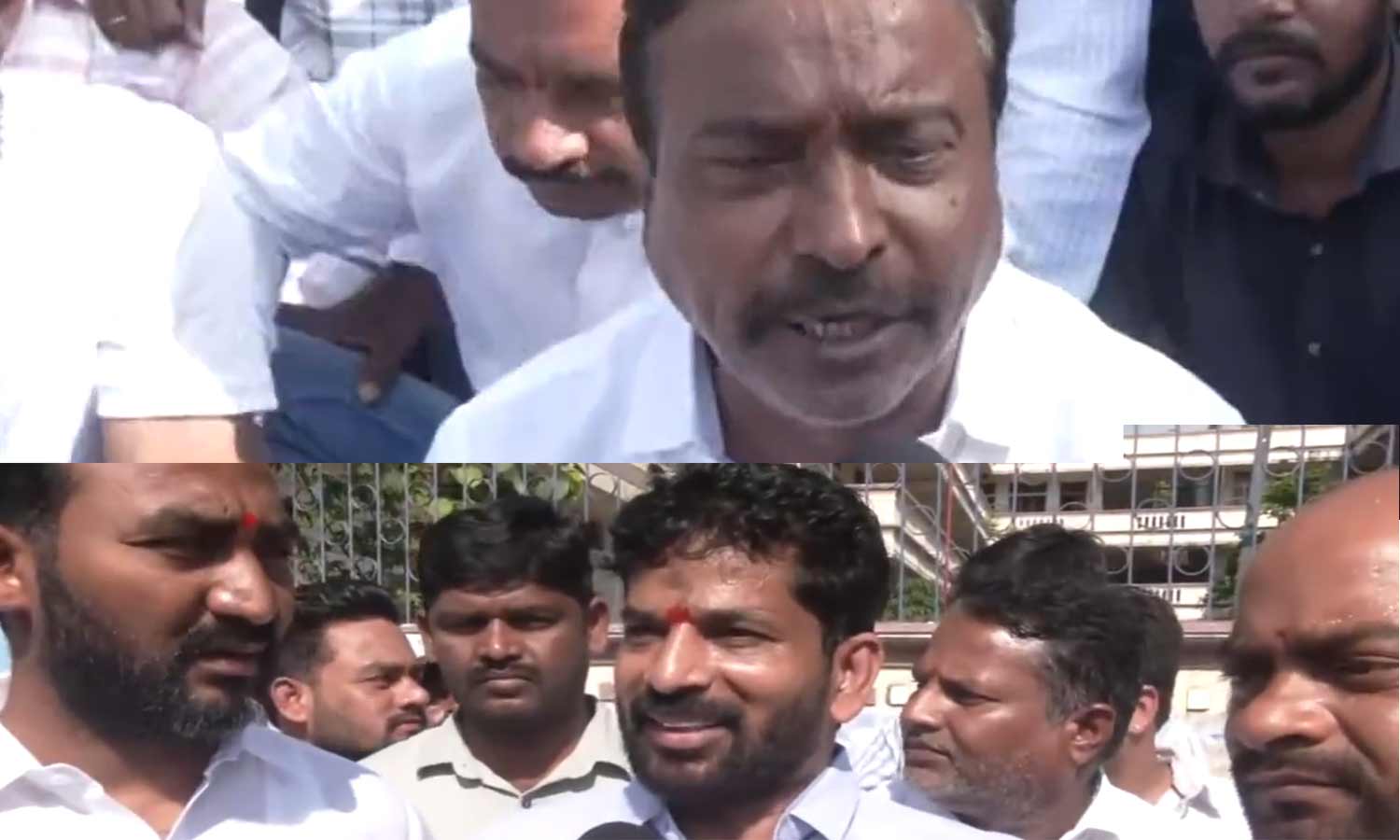 வாக்குச்சாவடிக்குள் காங்கிரஸ் தலைவரின் சகோதரர்: பிஆர்எஸ் தொண்டர்கள் தடுத்து நிறுத்தியதால் பரபரப்பு