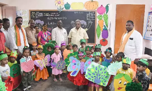 மணவெளி அரசு தொடக்கப்பள்ளியில் அறிவியல் கண்காட்சி