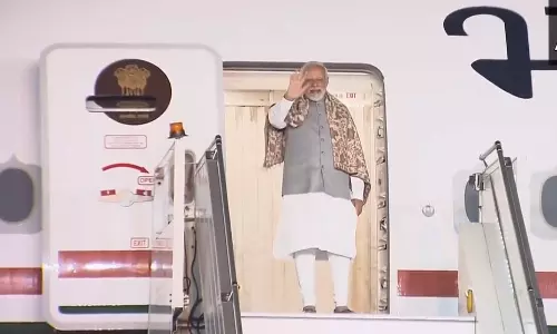 உலக காலநிலை மாற்ற உச்சி மாநாடு: துபாய் புறப்பட்டார் பிரதமர் மோடி