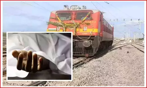 குடிநீர் எடுத்து வர சென்ற தொழிலாளி ரெயிலில் அடிபட்டு சாவு